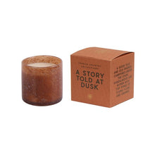Load image into Gallery viewer, A Story Told at Dusk Glass Candle