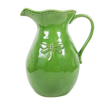 Load image into Gallery viewer, Dragonfly Stoneware Jug