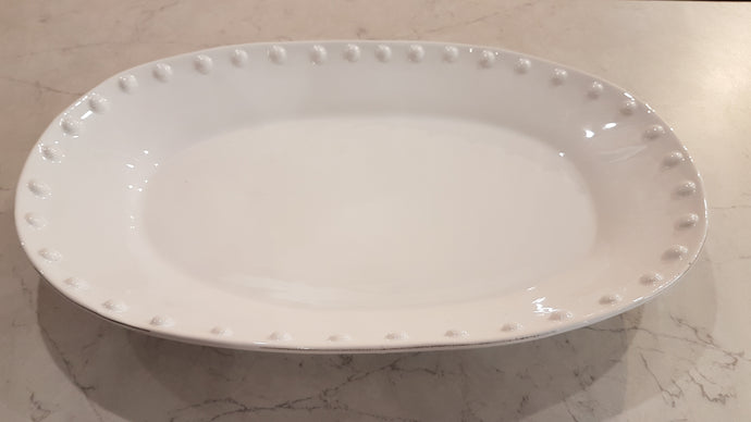 Oval Platter Blanc Desus