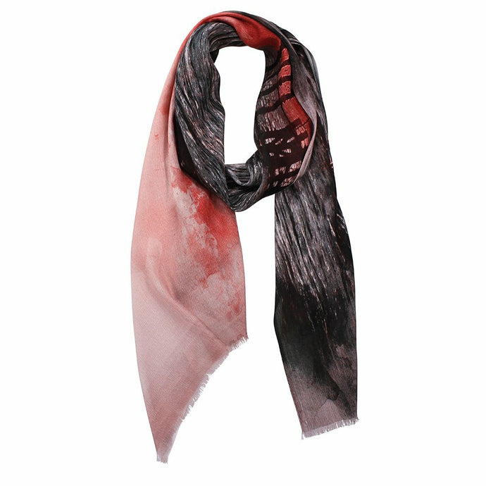 Printed Scarf Modal / Cashmere