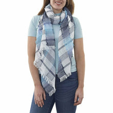 Load image into Gallery viewer, Gianna Cotton Woven Stripe Scarf