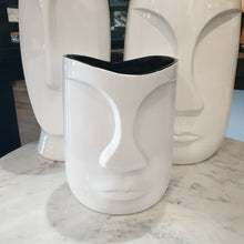 Load image into Gallery viewer, The Face White Pearl Vase