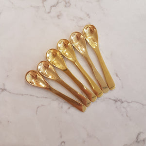 Salt Spoon Brass
