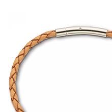 Load image into Gallery viewer, Fine Leather Plaited Bracelet