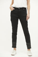Load image into Gallery viewer, Jeans with Embellished Cuff
