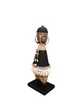 Load image into Gallery viewer, Ndamji Beaded Doll Black Cap