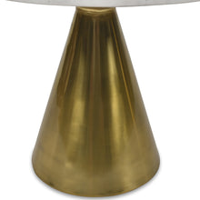Load image into Gallery viewer, Pedestal Marble Side Table