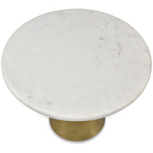 Load image into Gallery viewer, Pedestal Marble Side Table