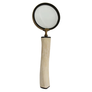 Chunky ivory magnifying glass