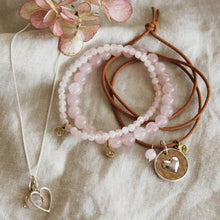Load image into Gallery viewer, Rose Quartz Gems Bracelet
