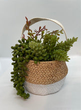 Load image into Gallery viewer, Rattan Style Basket Pot