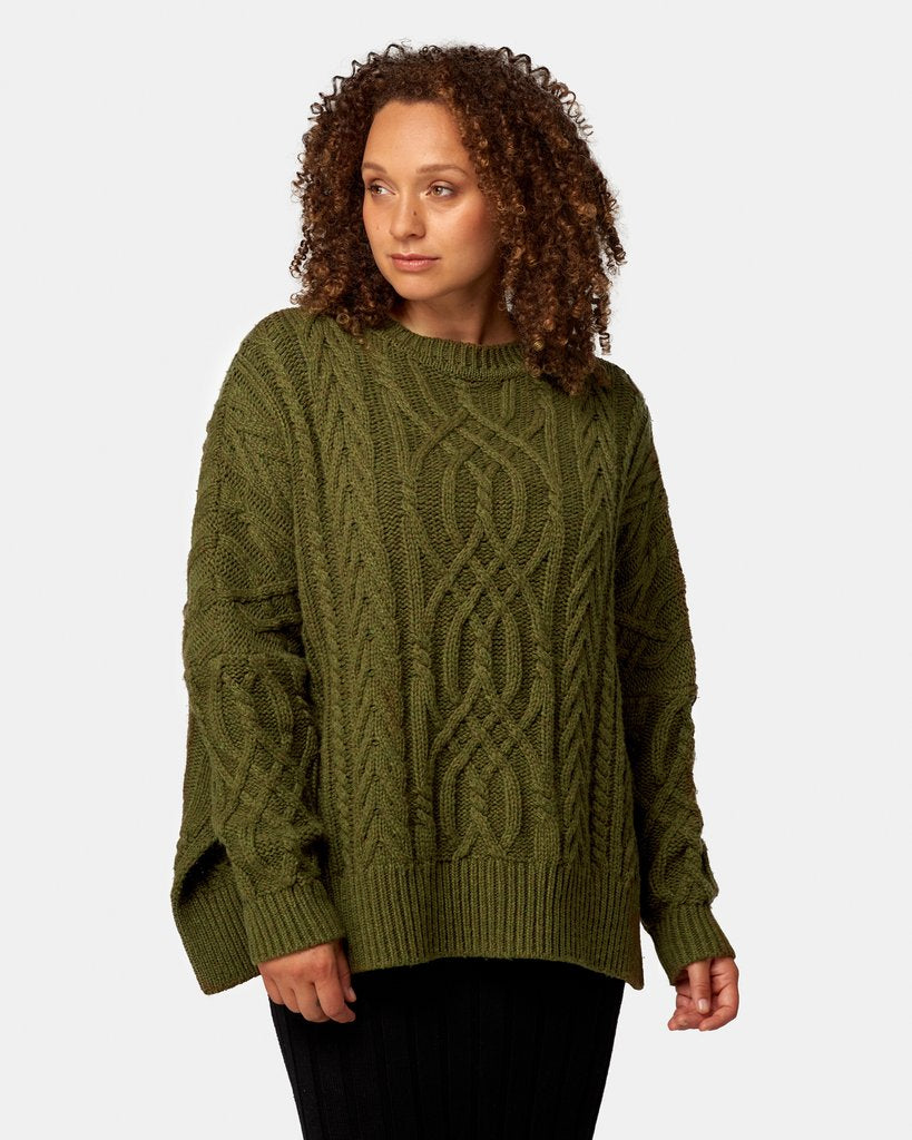 Soft Touch Cable Pullover