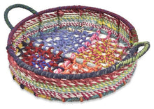 Load image into Gallery viewer, Amita Woven Fabric Decor Tray