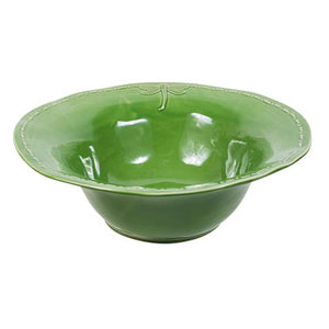 Dragonfly Stoneware Salt Bowl