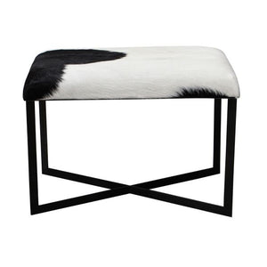 Anouk Black Goat Stool