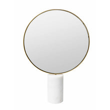 Load image into Gallery viewer, White Marble Table Mirror