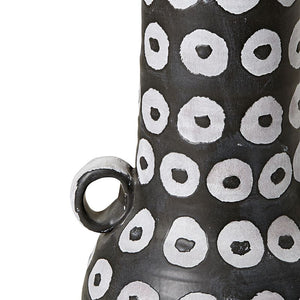 Tall Vase with Rings