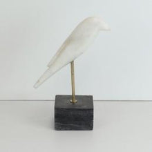 Load image into Gallery viewer, Marble Bird on Stand