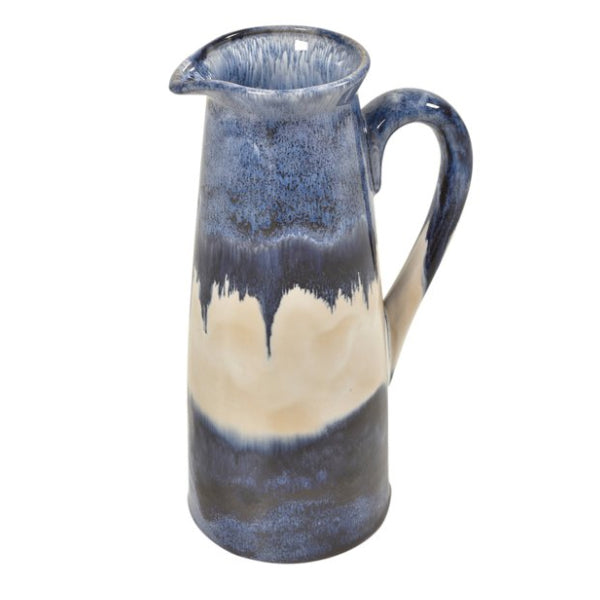 Mediterranean ceramic glaze decor jug