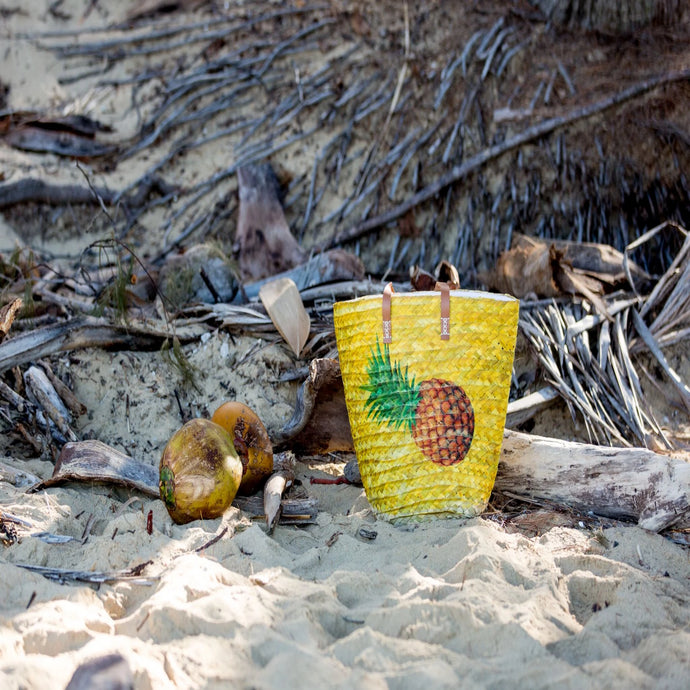 Pina Colada Basket Bag