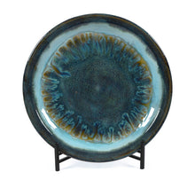 Load image into Gallery viewer, Santorini ceramic glaze plate
