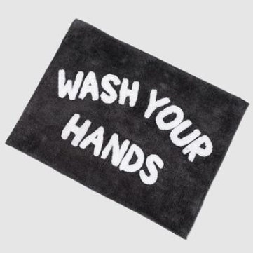Wash Your Hands Bathmat