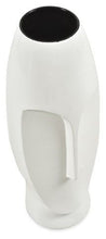 Load image into Gallery viewer, The Face White Pearl Vase