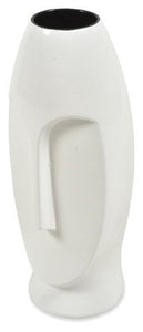 The Face White Pearl Vase